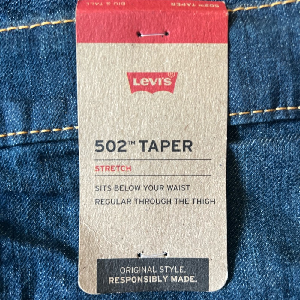 LEVIS 502 JEANS  TAPER FIT 54x32